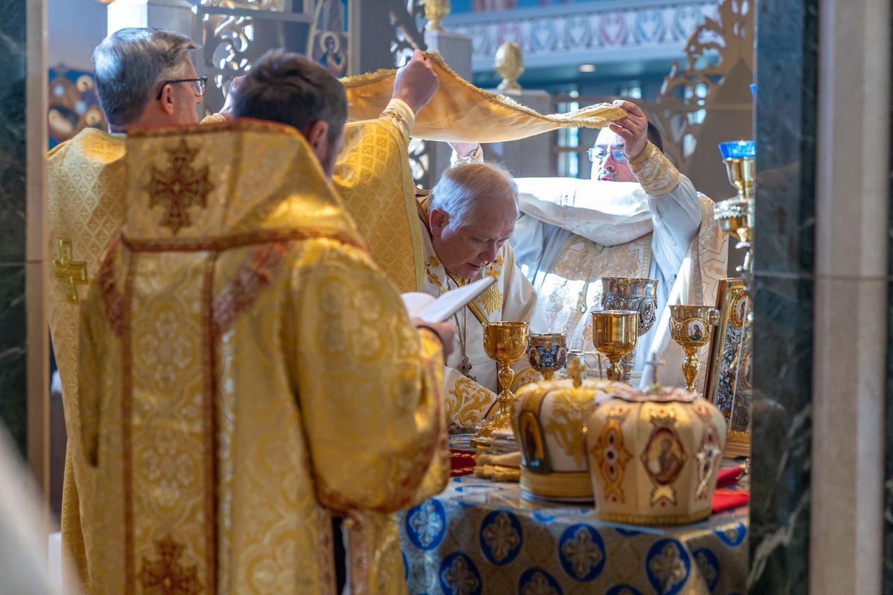 Divine Liturgy at St Mary's